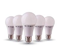 V-TAC Lámpara LED de Tierra Media Esfera Light Ø50 cm Multicolor RGB batería Recargable IP54 con Mando a Distancia