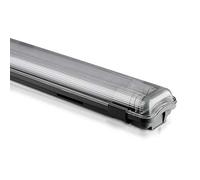 VT-6400 - Luminaria con difusor, 44 W, 4000 lm, 6400 K, varilla, blanco, I