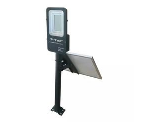 V-TAC lámpara solar colgante 1x50 W negro 95509