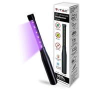 V-TAC - Lámpara térmica UV 14 W, color negro