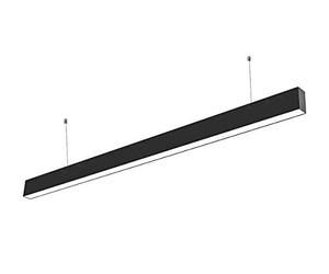V-TAC Plafón LED con chip Samsung de techo, 40 W, lineal, color negro, 3 en 1