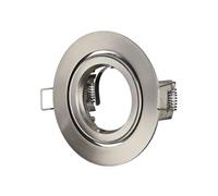 V-TAC Portalámparas orientable Redondo empotrable para Casquillo GU10