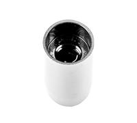 V-TAC Portalámparas para bombillas E14 de baquelita color blanco IP20 - SKU 8753