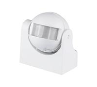 V-TAC Sensor de Movimiento por Infrarrojos crepuscular con función Manual Override de Pared 180° Blanco IP44