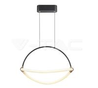 V-tac Suspensión LED 12W 3000K negro VT-10124 - 23434 [EEK: E]