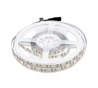 V-TAC Tira LED 5 Metros 8W SMD 3528-6400K Blanco Frío - Tira de LED Brillante - Tira LED Interior con Cinta Adhesiva y Flexible para Habitación - 5m - Fuente de Alimentación 12V