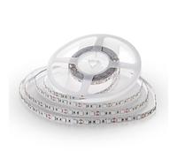 V-TAC Tira LED bobina de 5 metros 11 W por metro cinta luminosa SMD 5050 color de luz blanca natural 4000 K para interior con tira adhesiva, alimentada a 12 V.