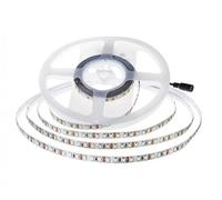 V-TAC Tira LED bobina de 5 metros 12 W por metro cinta luminosa SMD 2835 color de la luz blanca natural 4000 K para interior con tira adhesiva, alimentada a 24 V.