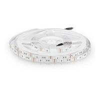 V-TAC Tira LED de interior SMD 5050 de 11 W - 5 metros - Tira de LED adhesiva para casa, cocina, habitación, ambientes interiores - Luz de color rojo - Tiras LED de alta luminosidad - Alimentación 12
