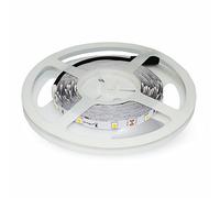 V-TAC Tira LED SMD 3014 204 LED/MT, bobina de 5 metros luz blanca fría