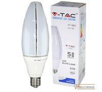 Bombilla LED Aceitunas Lámpara 60W Hi-Power Chip Samsung V-tac Pro Base E40