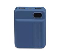 V-TAC VT-3504 Power Bank - Cargador portátil (10000 mAh, 2 Salidas Micro USB, 2,1 A, Azul Oscuro)