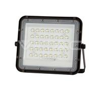 V-TAC VT-40W Faro Led 6W Negro Con Panel Solar Y Control Remoto LED Cable 3m