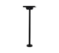 V-TAC VT-4102 Paletto LED Solar Exterior Sensor Movimiento 2W Negro IP65