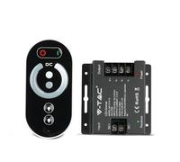 V-TAC VT-5115 Controlador Dimmer Inalámbrico RF 2,4GHz Negro LED