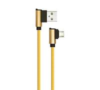V-tac VT-5361 Micro-USB naar USB Kabel - L-type - 1 meter - goud