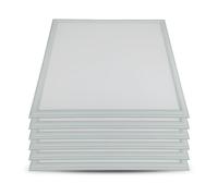 V-TAC VT-6069-1 6674 - Panel LED (6 unidades, eficiencia energética: F (A - G) 45,00 W, luz blanca diurna, color blanco