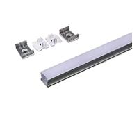 V-TAC VT-8110 Perfil de aluminio 2000 * 17,2 mm * 15,5 mm - lechoso