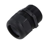 V-TEC VM L40 SW Conexión de cable con rosca extendida M40 1,5 negro OBO