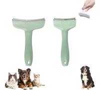 V-Tooth Deshedding Comb, Celery Pets Celerypets V-Tooth Deshedding Comb, Doggocomfy Pet Comb Pro,Tight V-Shaped Teeth Shedding Combs with Ergonomic Handle (Green,S+L)