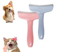 V Tooth Deshedding Comb for Pets, Dog and Cat Grooming Brush for Shedding, Tight V-Shaped Teeth Shedding Combs with Ergonomic Handle (Blue,L+XL)