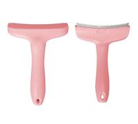 V-Tooth Deshedding Comb, Pet Grooming Brush, Multifunctional Hair Removal Brush, Tight V-Shaped Teeth Shedding Comb for Pet (m-pink)