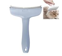 V-Tooth Deshedding Comb, Pet Hair Removal Tool, Deshedding Comb for Pets, Cat Hair Thinner for Shedding, Tight V-Shaped Teeth Desheddings Tool, Dog & Cat Grooming Brush (blue,Large)