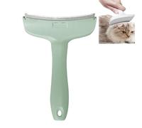 V-Tooth Deshedding Comb, Pet Hair Removal Tool, Deshedding Comb for Pets, Cat Hair Thinner for Shedding, Tight V-Shaped Teeth Desheddings Tool, Dog & Cat Grooming Brush (green,Large)