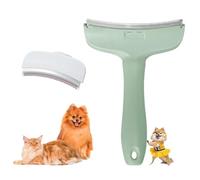 V-Tooth Deshedding Comb, Tight V-Shaped Teeth Deshedding Tool, Tooth Deshedding Comb for Pets, Doggocomfy Pet Comb Pro (Green,X-Large)