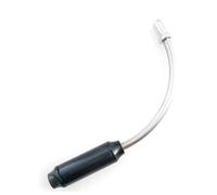 V Tubo de freno estilo libre 963D Compatible con bicicletas Sistema de frenado anti-Lock ABS V Piezas de tubo curvado de freno Guía de bicicleta Mangas protectores(963D-1set)