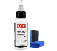 v-vaxy car reparador pintura,V-vaxy Car Scratch Repair Wax,car Scratch Remover for Vehicles,car Paint Scratch Repair Polishing Wax Kit with Sponge,v-vaxy Cera Reparadora De Arañazos En El Coche(2pcs)