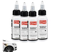 V-vaxy Car Scratch Repair Wax | 4x50 Ml V-vaxy Car Reparador Pintura | Reparador Rayones de Pintura para Auto | Eliminador de Rayones | Restaurador Pintura Multifuncional para Mayoría Los Vehículos