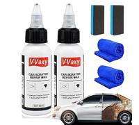 V-vaxy Car Scratch Repair Wax,car Scratch Remover for Vehicles,car Paint Scratch Repair Polishing Wax Kit with Sponge,v-vaxy Cera Reparadora De Arañazos En El Coche,car Scratch Repair Paste(2pcs)