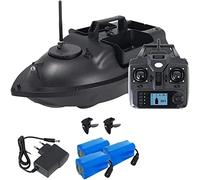 V010 - Barco de cebo de pesca de 2 kg, tanques de carga GPS, barco de pesca de 5,4 km Doha RC cebo de pesca doble motor de 3 vías