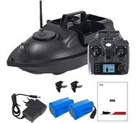 V010 - Barco de cebo de pesca de 2 kg, tanques de carga GPS, barco de pesca de 5,4 km Doha RC cebo de pesca doble motor de 3 vías