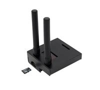 V1.3 MMDVM_HS_Dual_Hat Duplex Hotspot Bundle para Zero W, OLED, tarjeta SD de 16 G, antena y carcasa metálica