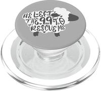 V1 ÉL DEJÓ Las 99 OVEJAS Citas CRISTIANAS Verso DE LA Biblia PopSockets PopGrip para MagSafe