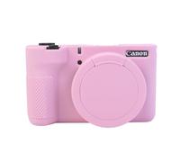 V1 - Funda protectora de silicona suave ultrafina y ligera para cámara Canon PowerShot V1 (rosa)
