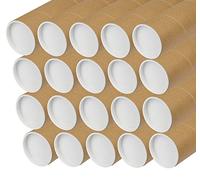 V1 TRADE Tubo postal, material de embalaje práctico para dibujos y carteles, embalaje seguro (tubo postal 70 x 750 mm x 20)