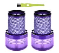 V12 Filtro para Dyson V12 Detect Slim Absolute Extra Aspiradora, Filtro de Repuesto para Dyson V12 Slim Motorhead Complete Piezas Accesorios 971517-01 2 Piezas