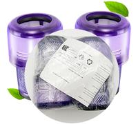 V12 Filtros para Dyson, 2 piezas de repuesto para aspiradora Hepa para filtro absoluto delgado del modelo, para aspiradora Dyson Absolute Total Clean/Extra/Fluffy