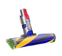 V12 Slim Cepillo motorizado para Dyson V12 Detect Slim/Digital Slim, Cepillo con iluminación LED de luz Verde,repuesto cabezal de limpieza eléctrico LED Fluffy Soft Roller para Dyson V12 Digital Slim