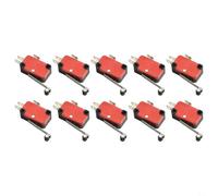 V1561C25 - Juego de 10 interruptores de límite SPDT con diseño de rodillo largo para una fácil integración en varios modelos de impresora 3D