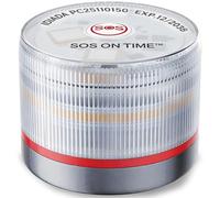 V16 Luz de Emergencia-SOS ON TIME DGT 3.0 IDIADA PC25110150 Certificada y Homologada-con SIM LOT Versión 3.0 Funcionalidad de Geolocalización-Cumple Normativa 2026-Base Magnética Impermeable IP54