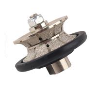 V20 (3/4 pulgadas) 20 mm Full Bullnose Diamond Hand Profiler/Router Bits con rosca 5/8-11 para encimera de granito (V20 (3/4 pulgadas))