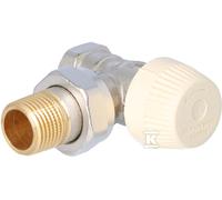 V2020ESX15 Válvula termostática angular G1/2" SX metal-metal