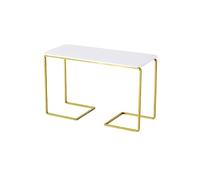 V2t9R4m7 Puesto de té de la tarde Bandeja de alta Dim Sum, mesa postre, estante for magdalenas, exhibición pan y, decoración boda Soporte para pasteles(Gold,Medio)