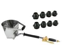 V3 Malta Malta Sprayer + Boquillas para aplicar a las paredes - Máquina de yeso
