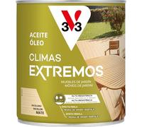 V33 Aceite Teca Climas Extremos Mate Incoloro 750ml