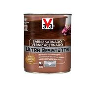 V33 BARNIZ INTERIOR ULTRA RESISTENTE SATINADO ROBLE CLARO 0,75L